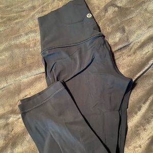 Dark Blue lululemon align crop leggings